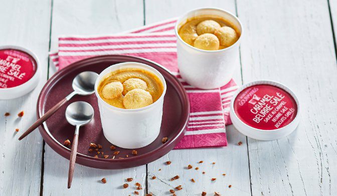 2 MINI-POTS CARAMEL